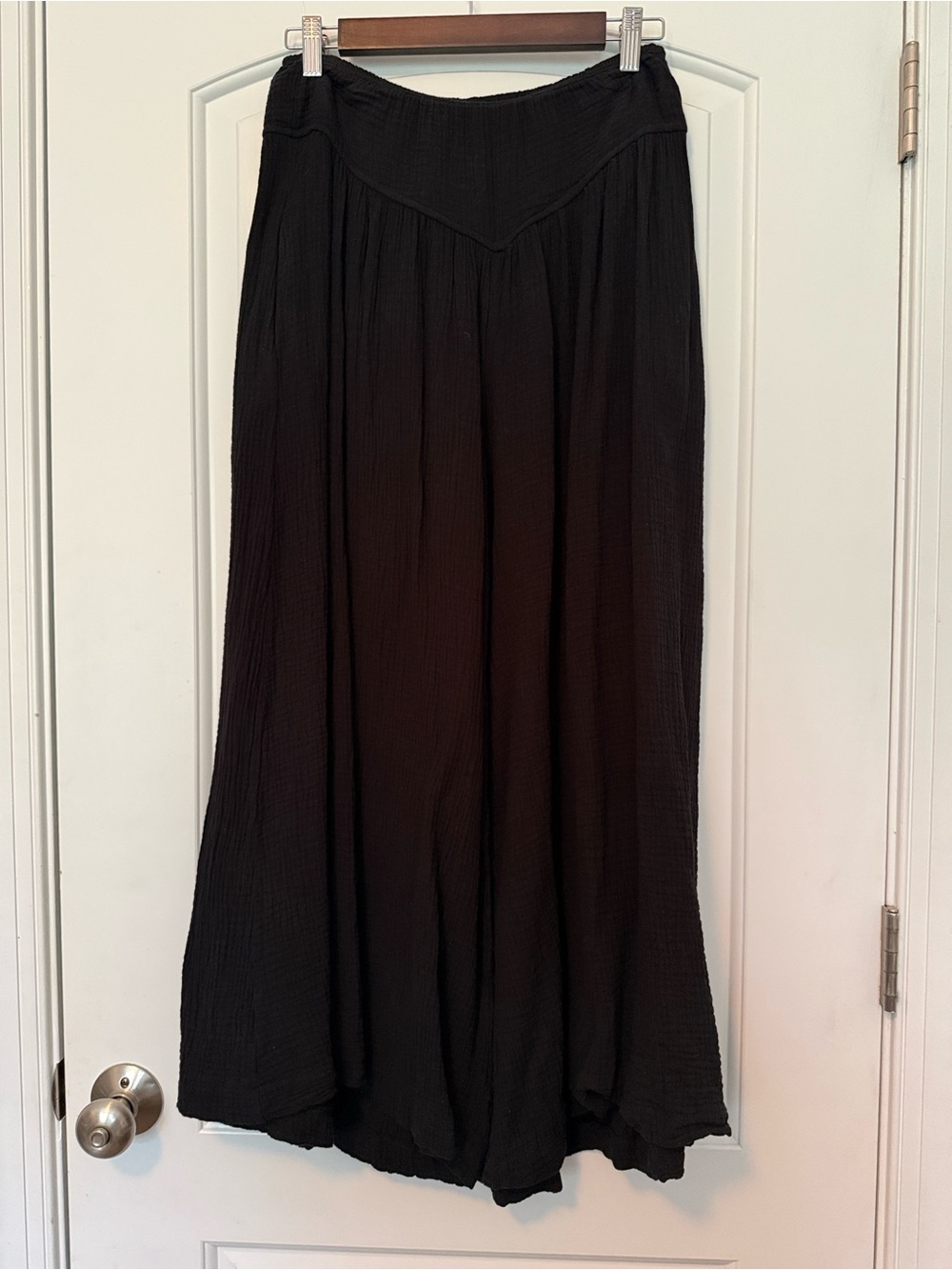 Ces Femme S Black Resort Palazzo Wide Leg Lounge Pants